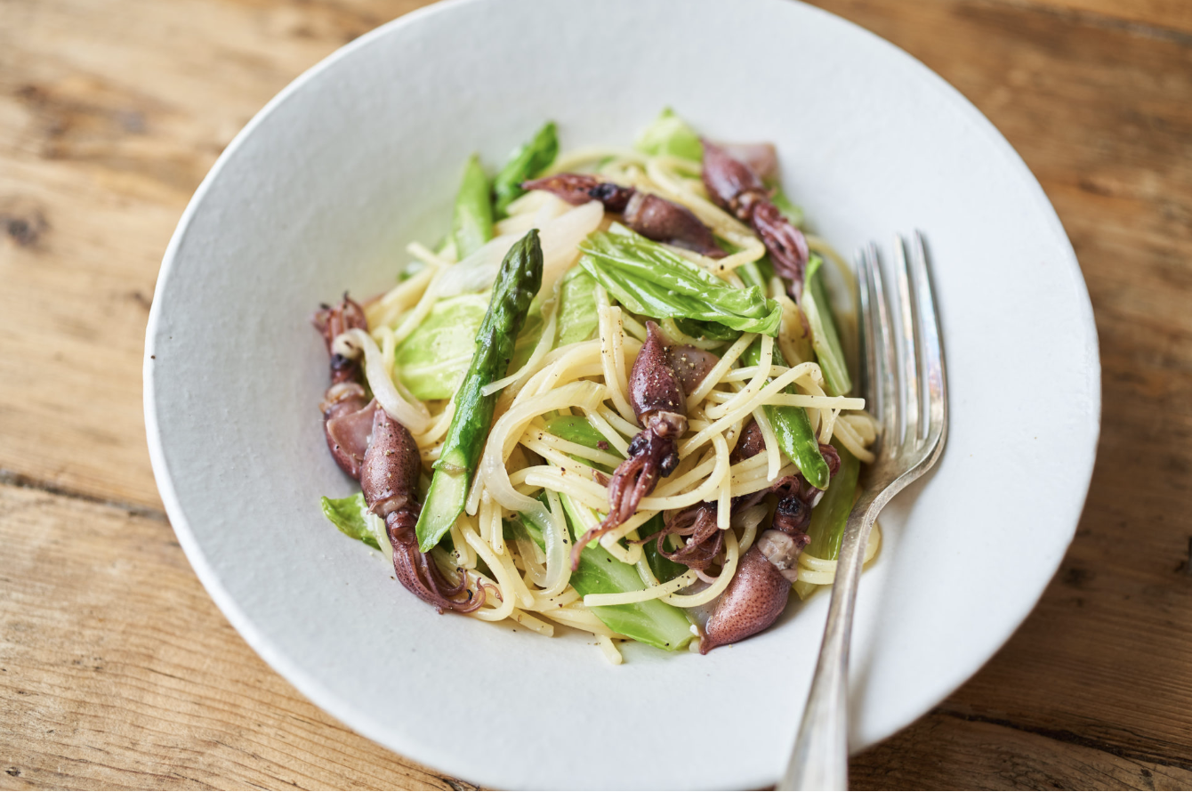 ホタルイカのペペロンチーノ