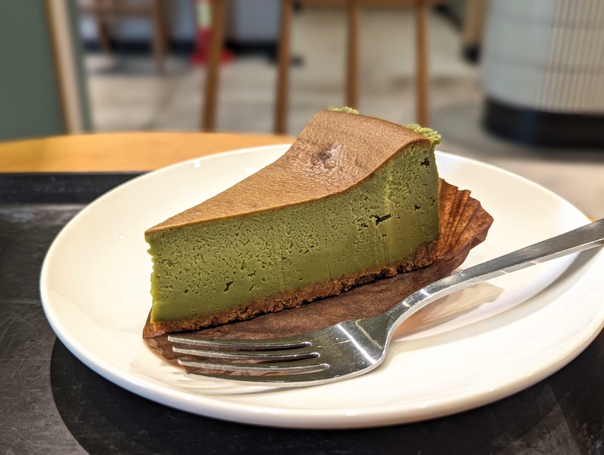 抹茶チーズケーキ
