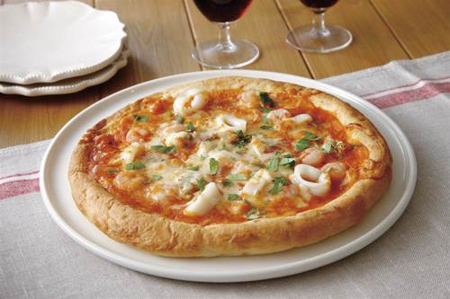 シーフードピザ