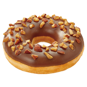 キャラメルナッツドーナツ